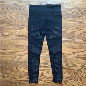Alo High Waist Moto Leggings